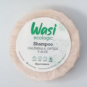 Shampoo barra caléndula y ortiga