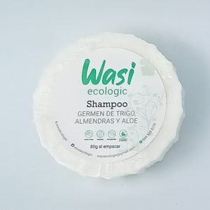 Shampoo barra germen de trigo y almendras